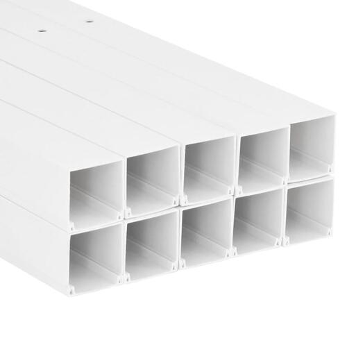 Kabelkanaler 60x60 mm 10 m PVC