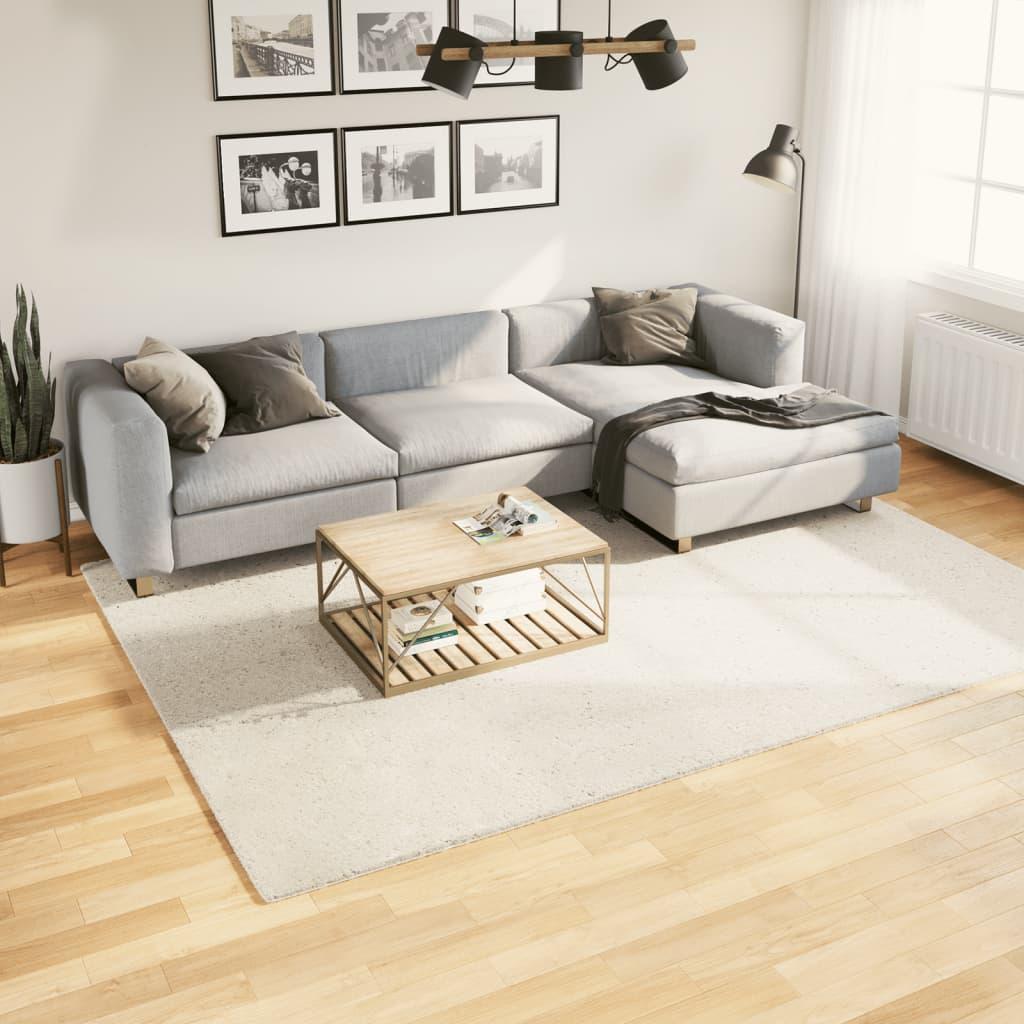 Gulvtæppe OVIEDO 200x280 cm kort luv beige billede