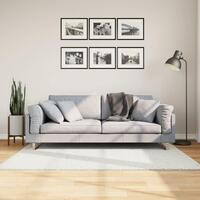 Gulvtæppe OVIEDO 120x170 cm kort luv cremefarvet