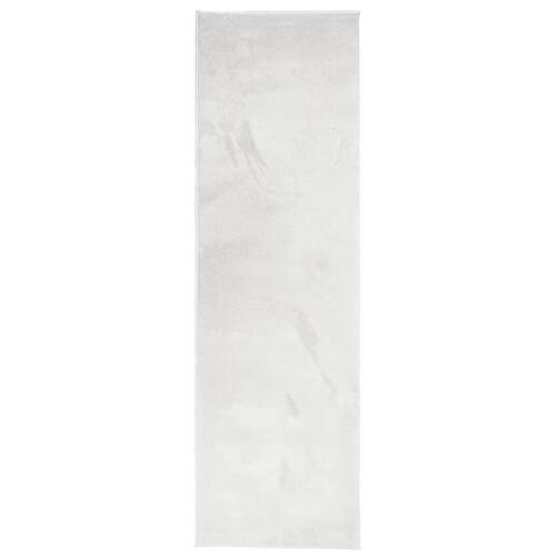 Gulvtæppe OVIEDO 80x250 cm kort luv grå