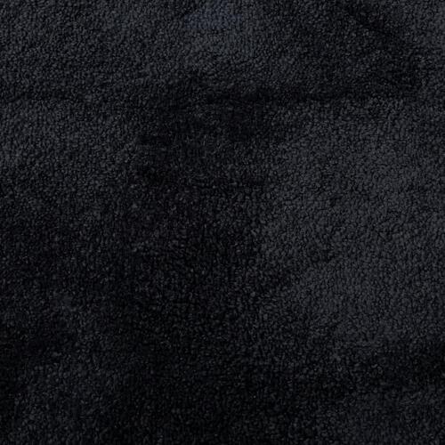 Gulvtæppe OVIEDO 160x230 cm kort luv sort