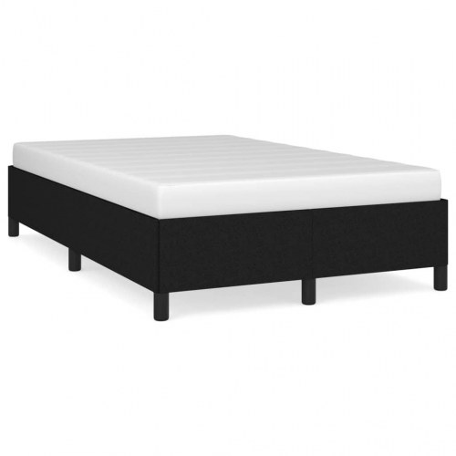 Sengeramme uden madras 120×190 cm - stof, sort