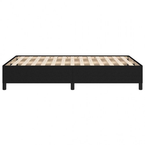 Sengeramme uden madras 120×190 cm - stof, sort