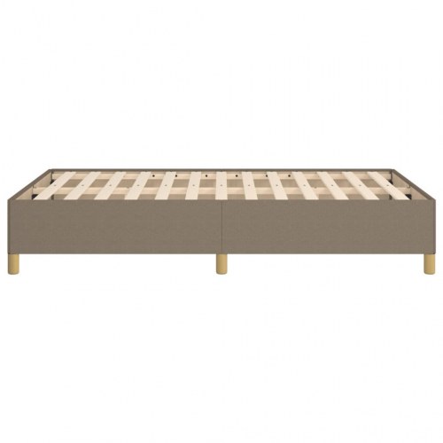 Sengeramme uden madras 120×190 cm - stof, gråbrun