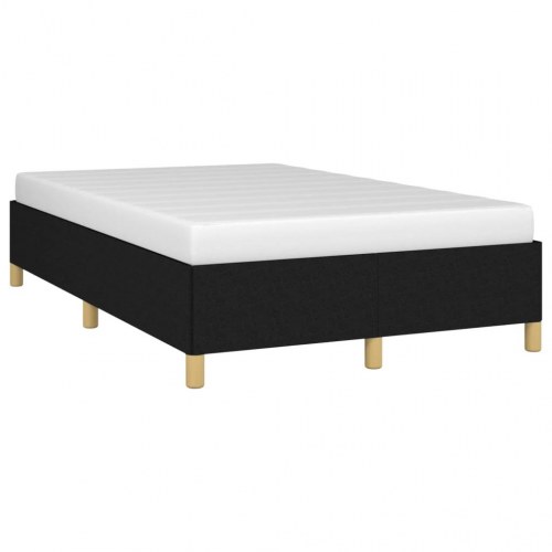 Sengeramme uden madras 120×190 cm - stof, sort