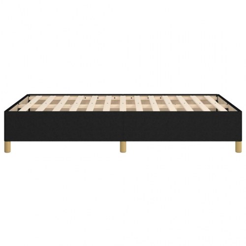 Sengeramme uden madras 120×190 cm - stof, sort