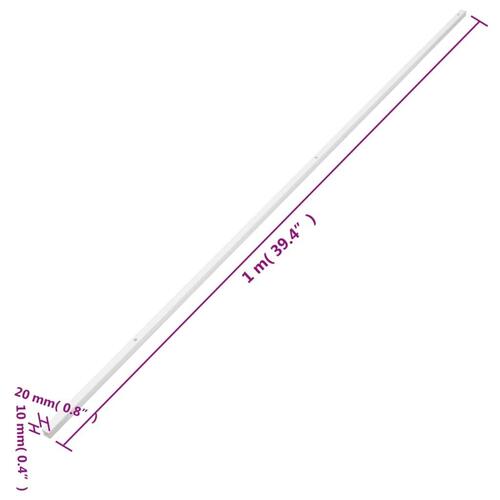 Kabelkanaler 20x10 mm 30 m PVC