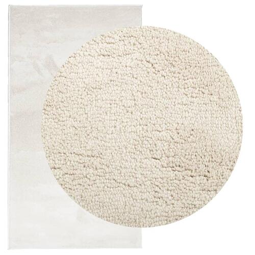 Gulvtæppe OVIEDO 60x110 cm kort luv beige
