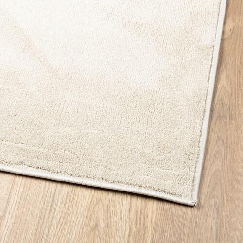 Gulvtæppe OVIEDO 60x110 cm kort luv beige