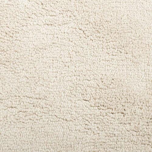 Gulvtæppe OVIEDO 160x160 cm kort luv beige