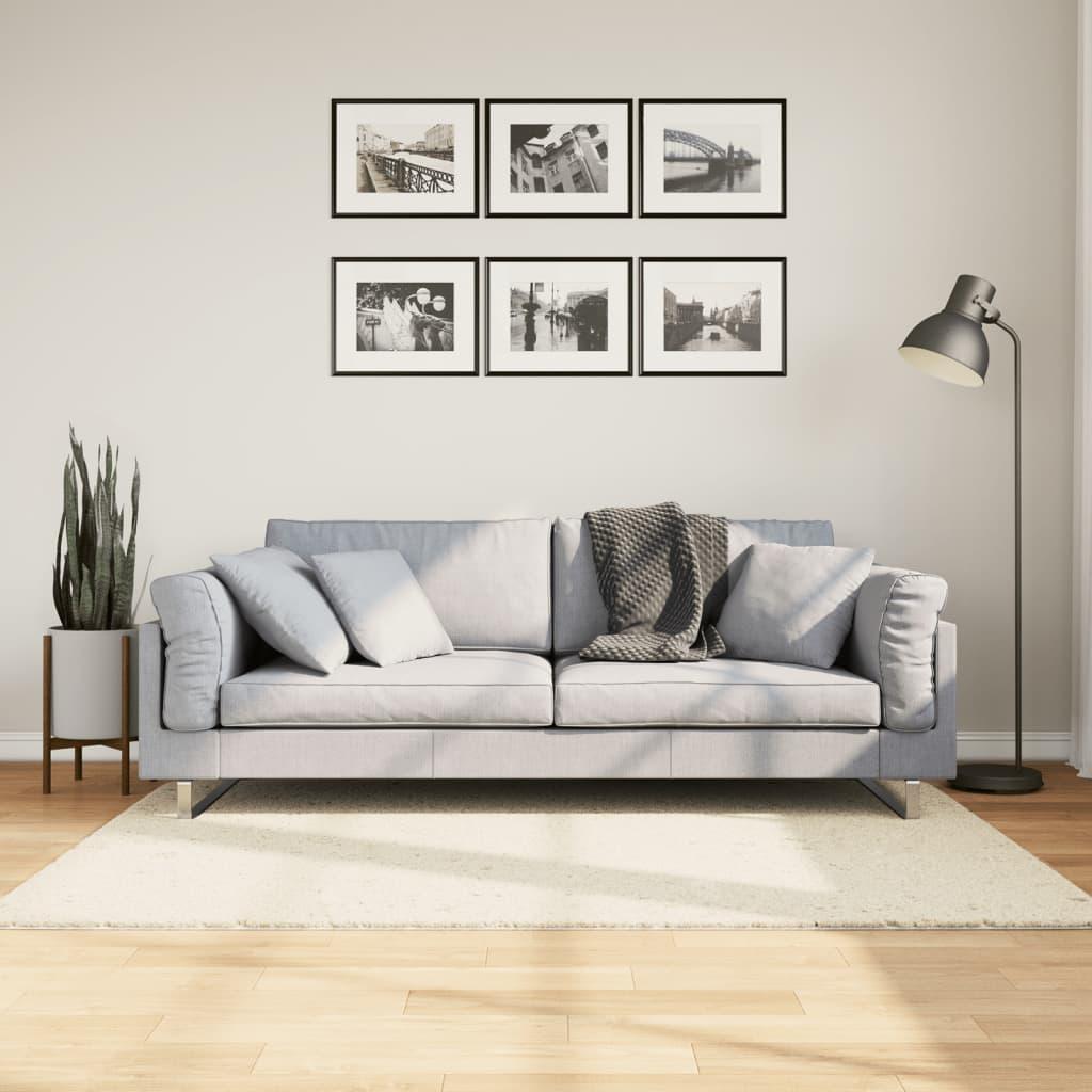 Gulvtæppe OVIEDO 120x170 cm kort luv beige
