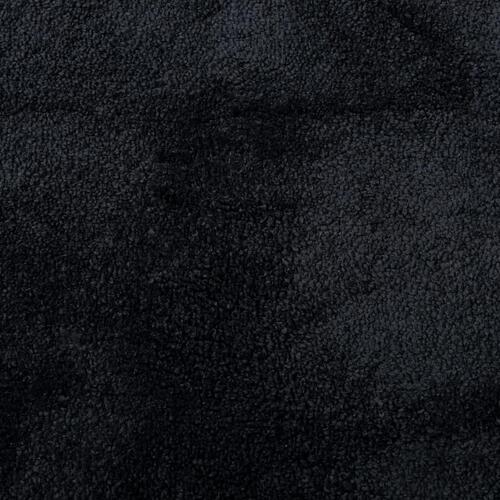 Gulvtæppe OVIEDO 140x200 cm kort luv sort