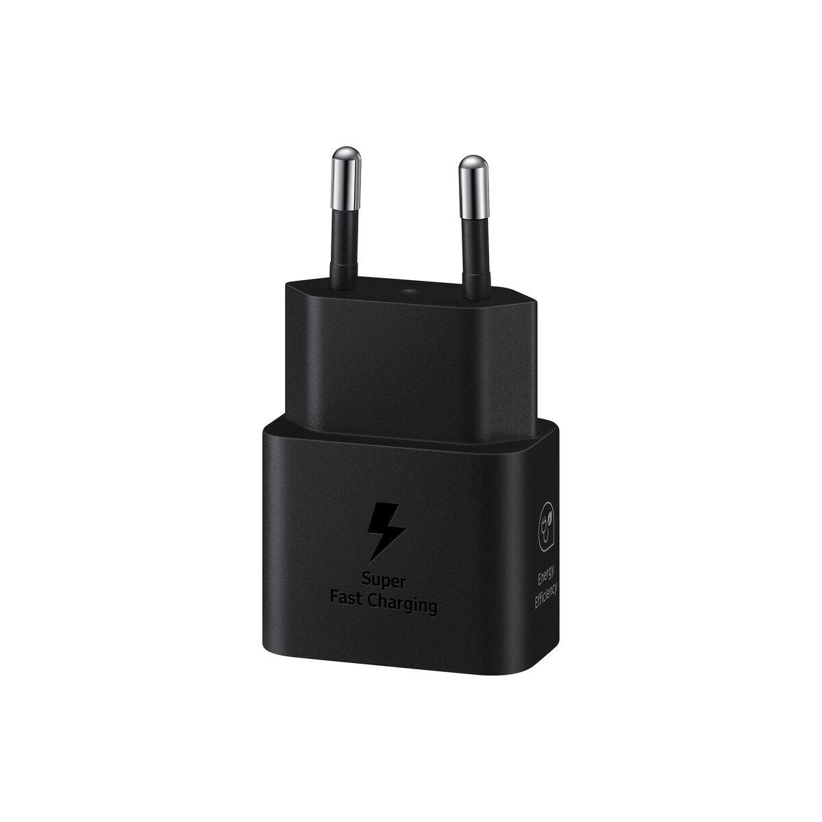 Vægoplader Samsung 25 W Sort