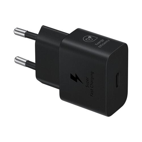 Vægoplader Samsung 25 W Sort