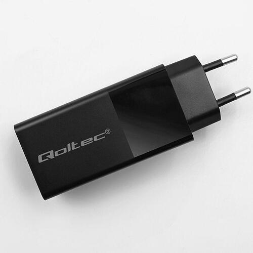 Vægoplader Qoltec 52382 Sort 100 W (1 enheder)