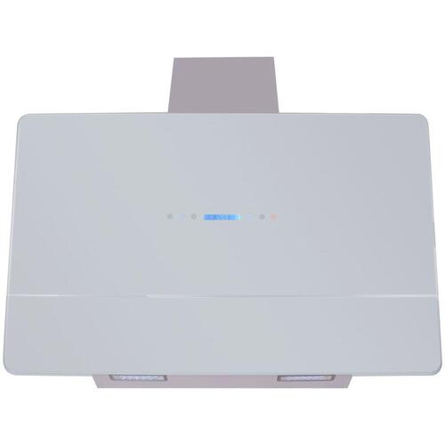 Emhætte med touch-display 900 mm hvid