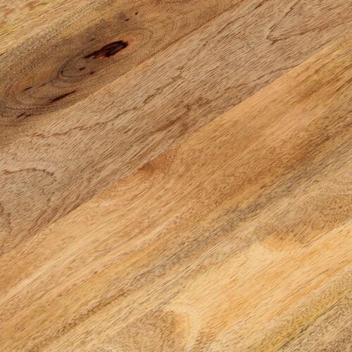 Bordplade 100x40x3,8 cm oval massivt mangotræ