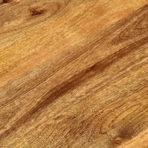 Bordplade 110x40x2,5 cm oval massivt mangotræ