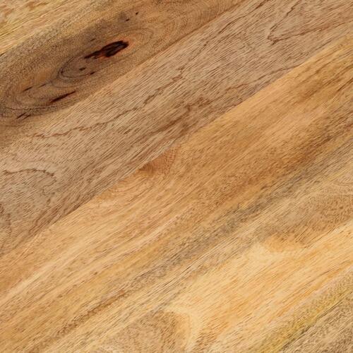 Bordplade 140x50x3,8 cm oval massivt mangotræ