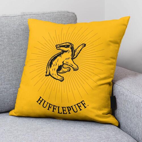 Pudebetræk Harry Potter Hufflepuff Gul 50 x 50 cm