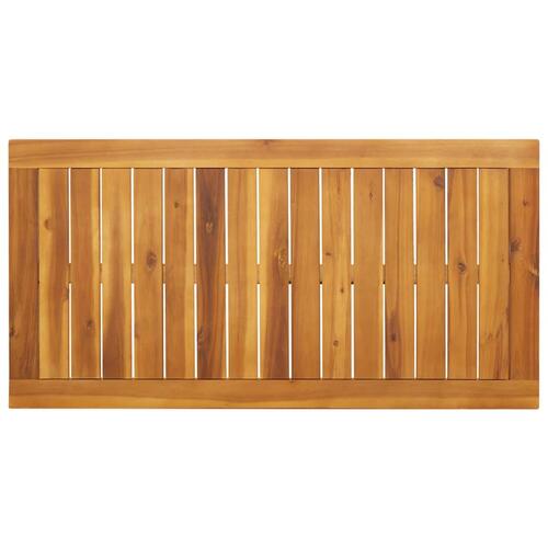 Havebord 110x56x75 cm massivt akacietræ