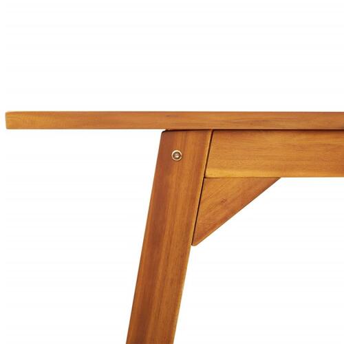Havebord 110x56x75 cm massivt akacietræ