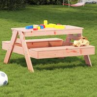 Picnicbord til børn 88x97x52 cm massivt douglasgran