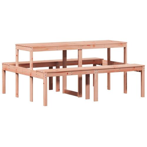 Picnicbord 160x134x75 cm massivt douglasgran