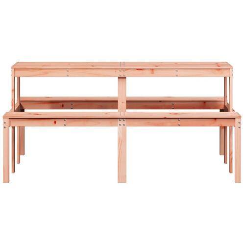 Picnicbord 160x134x75 cm massivt douglasgran