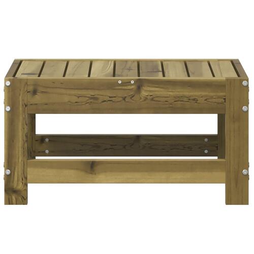 Haveskammel 62x30x32 cm imprægneret fyrretræ