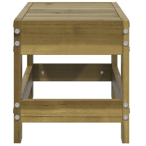 Haveskammel 62x30x32 cm imprægneret fyrretræ