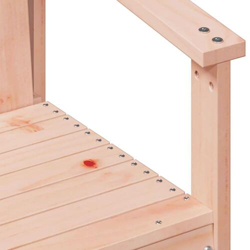 Havestol 62x56x77 cm massivt douglasgran