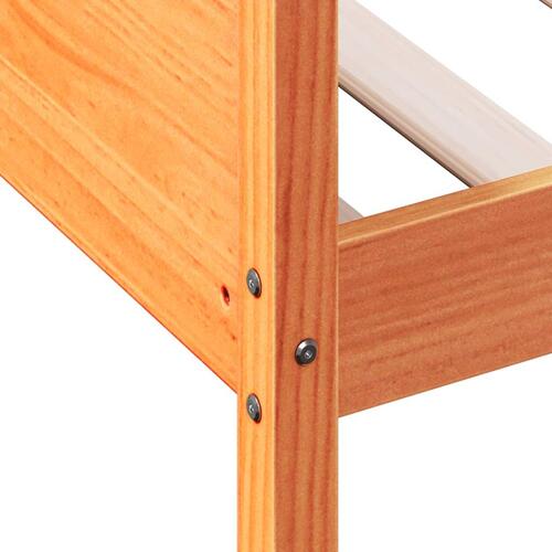 Daybed 90x200 cm massivt fyrretræ gyldenbrun