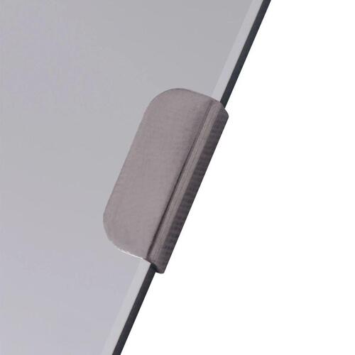 Rammeløse spejlfliser 8 dele 20,5 cm glas