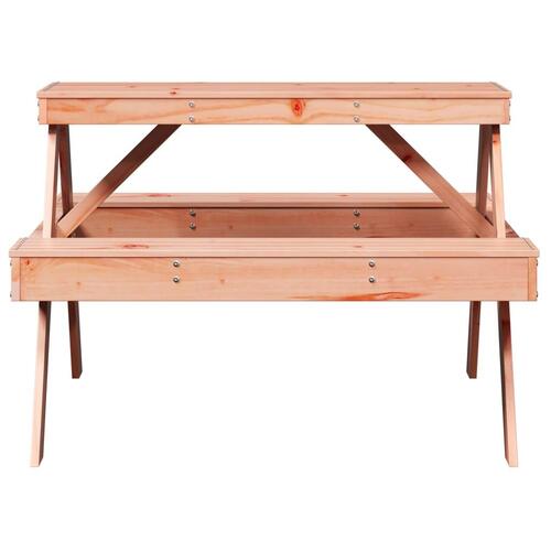 Picnicbord 105x134x75 cm massivt douglasgran