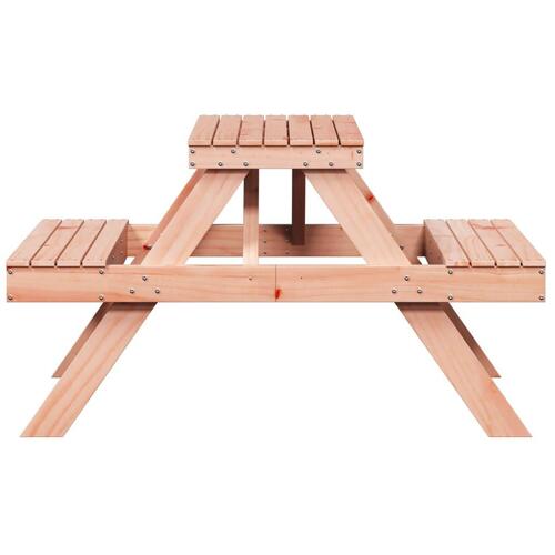 Picnicbord 105x134x75 cm massivt douglasgran