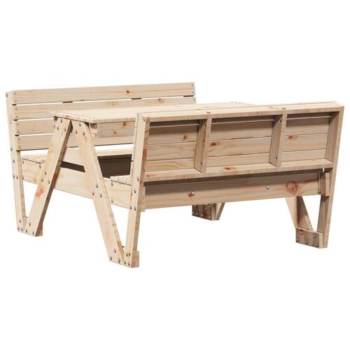 Picnicbord til børn 88x122x58 cm massivt fyrretræ