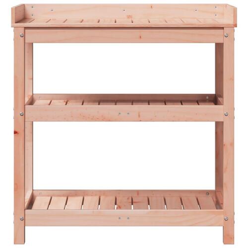 Plantebord med hylder 82,5x45x86,5 cm massivt douglasgran