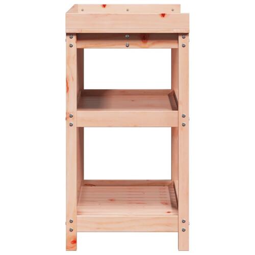 Plantebord med hylder 82,5x45x86,5 cm massivt douglasgran