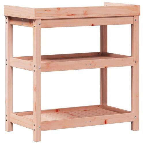 Plantebord med hylder 82,5x45x86,5 cm massivt douglasgran