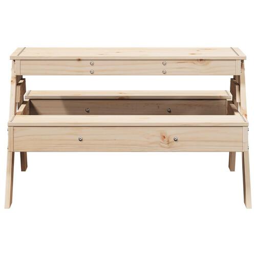 Picnicbord til børn 88x97x52 cm massivt fyrretræ