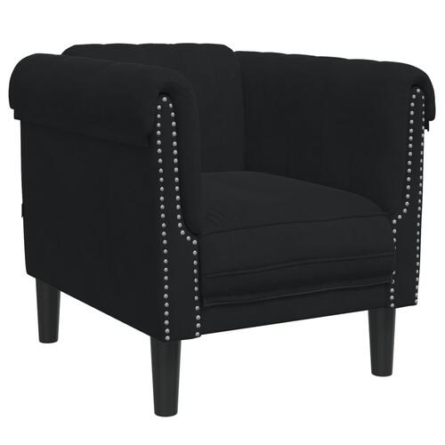 Sofastol velour sort