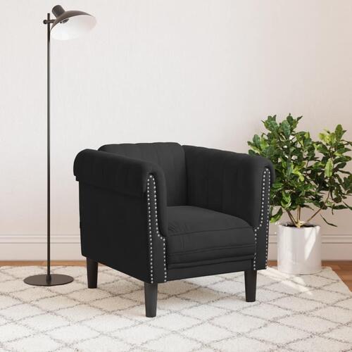 Sofastol velour sort