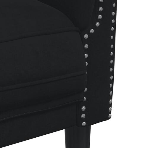 Sofastol velour sort