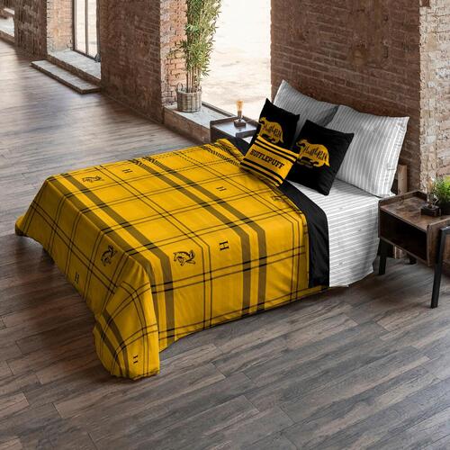 Nordisk cover Harry Potter Hufflepuff Gul 240 x 220 cm Seng 150/160