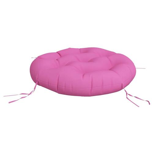 Rund hynde Ø60x11 cm oxfordstof pink