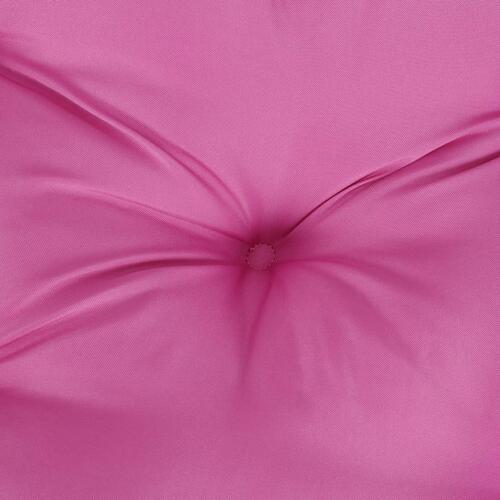 Rund hynde Ø60x11 cm oxfordstof pink