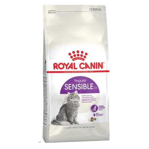 Kattemad Royal Canin Sensible 33 Voksen Ris Fugle 4 Kg