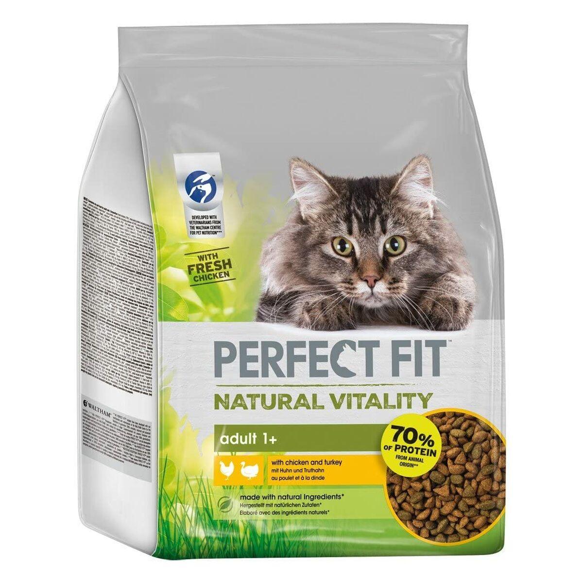 Kattemad Perfect Fit Adult Natural Vitality Chicken Voksen Kylling Kalkun 2,4 kg