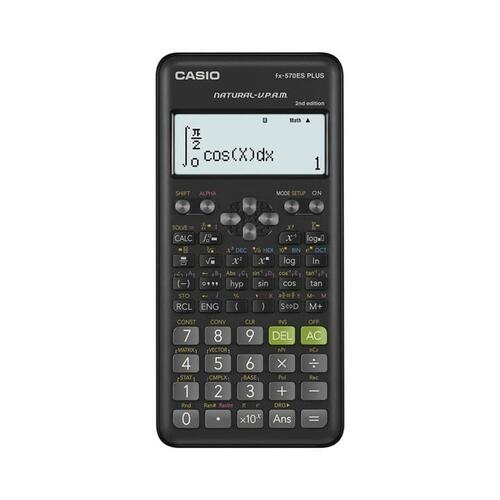 Videnskabelig Cal Casio FX-570ESPLUS-2 BOX Sort